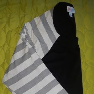 Lularoe XL Randy Striped Tee
